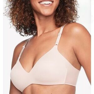 Warners No Side Effects Wire-Free Bra Nude 38B NWT
